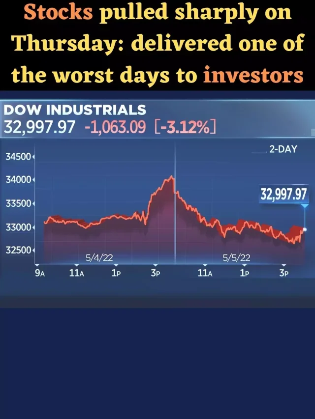 Stocks pulled sharply on Thursday: delivered one of the worst days to investors