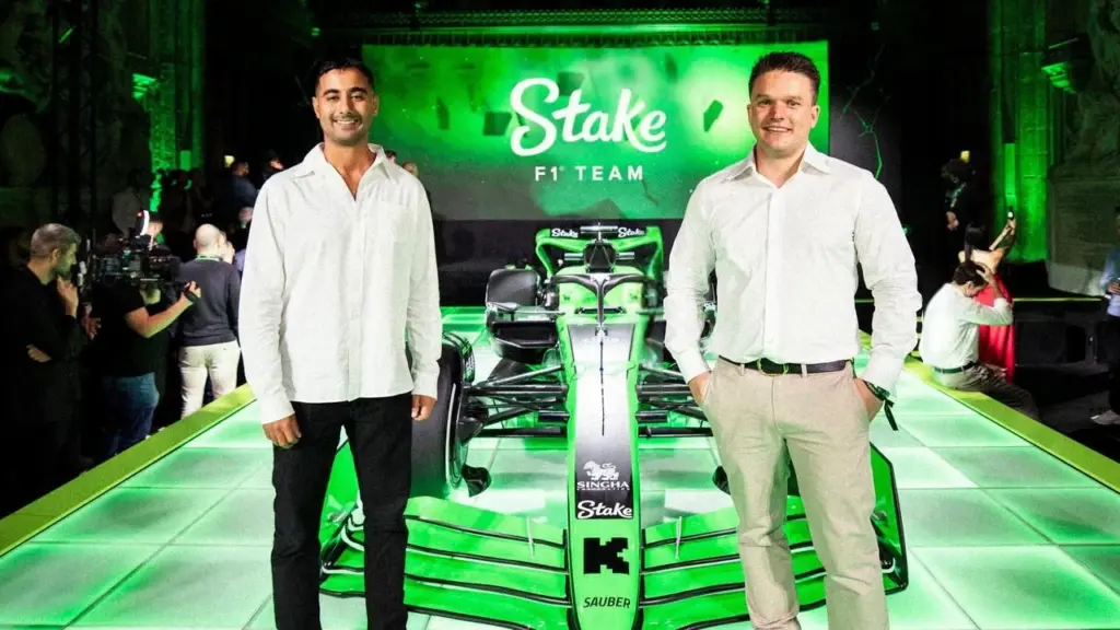 Kick's co-founders Bijan Tehrani and Ed Craven together