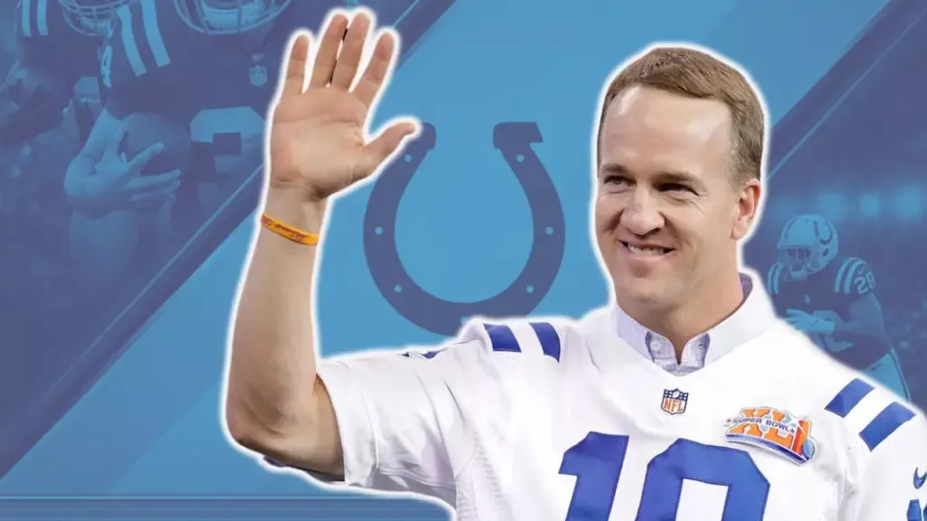 Peyton Manning, player of Colts
