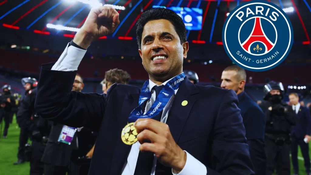 Nasser Al-Khelaifi, the President of PSG