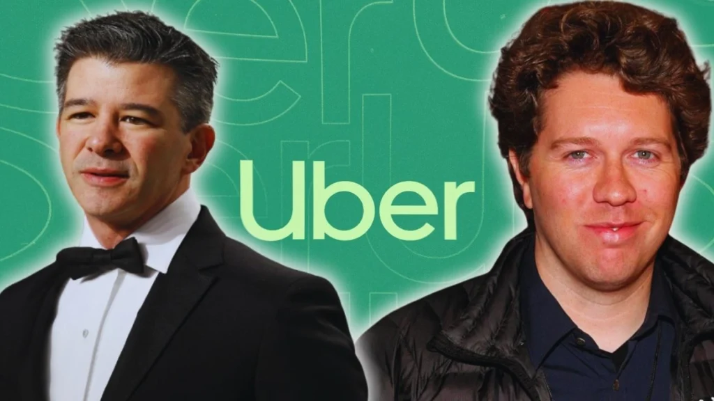 Garrett Camp and Travis Kalanick Founders Of Uber