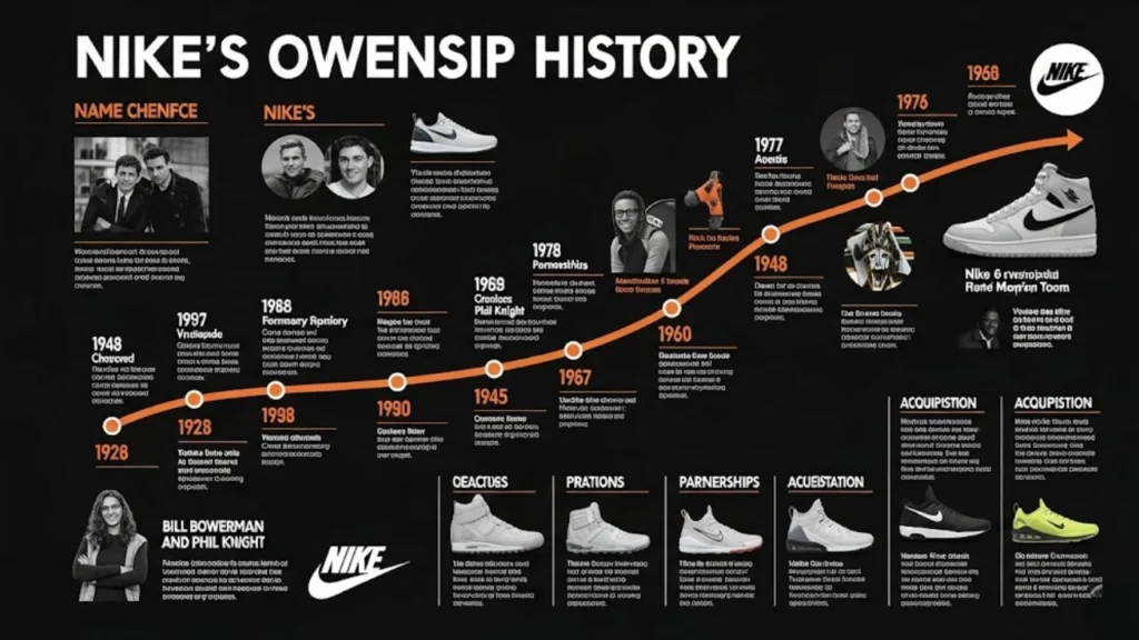 Who is the Owner of Nike? 4 Ownership Timeline or History of Nike