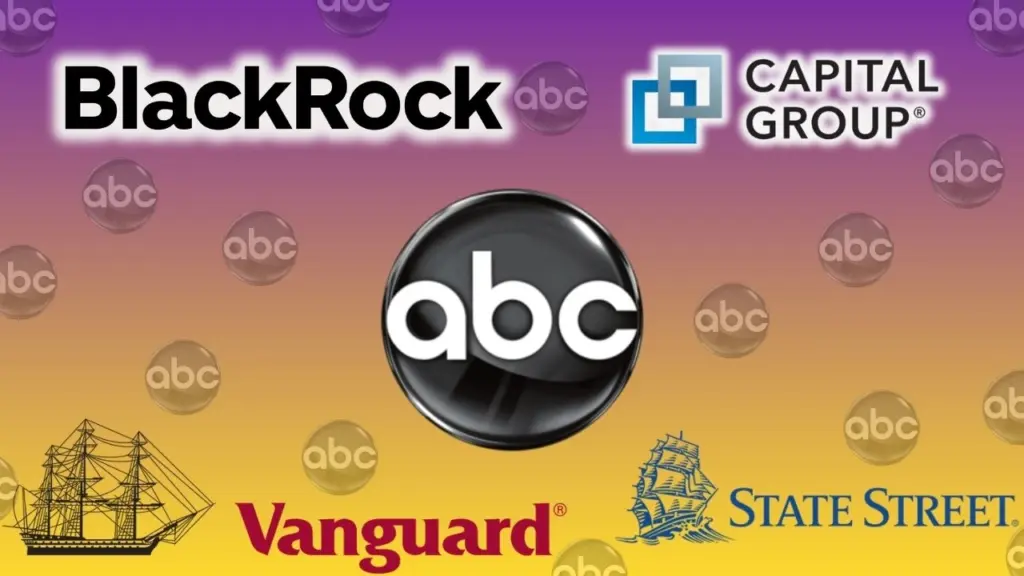 Major Shareholders of Disney (which owns ABC)