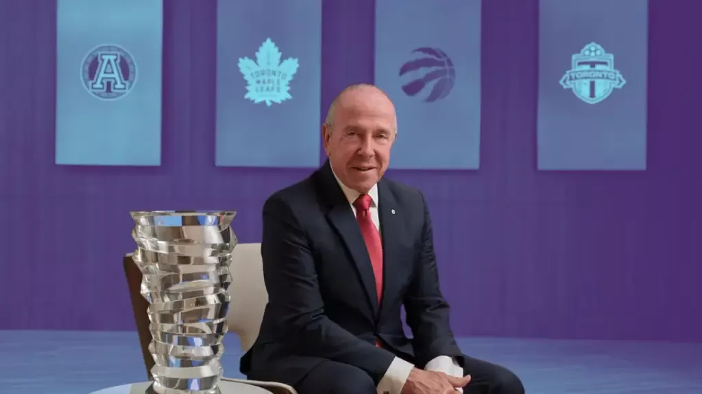 Larry Tanenbaum, majority owner of Toronto Maple Leafs