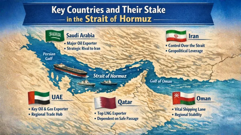 Key Countries and Their Stake in the Strait of Hormuz