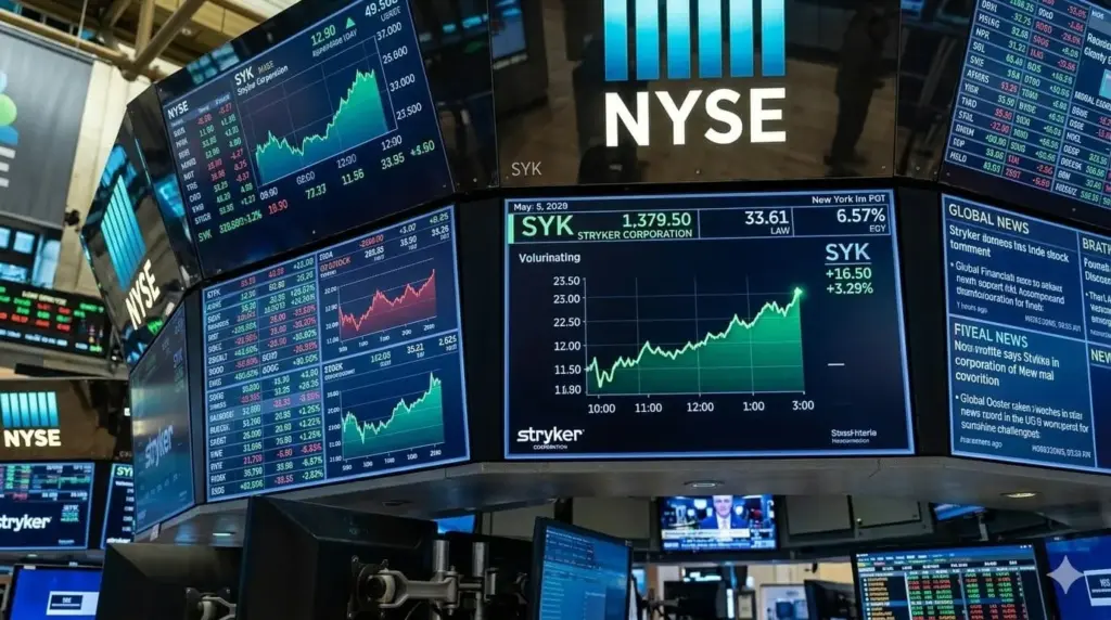 Stryker Corporation Share market