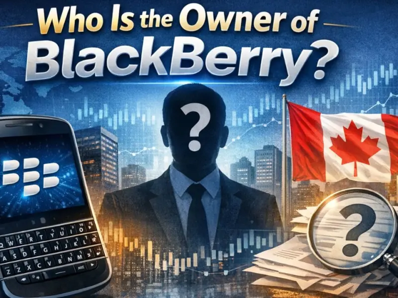Who Is the Owner of BlackBerry? The Full Ownership Story Behind a Tech Legend (2026)