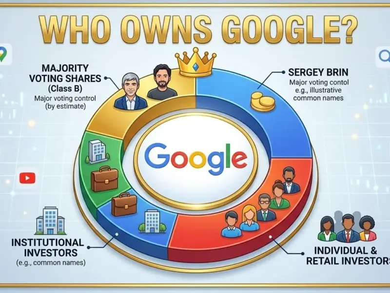 Who Owns Google? The Untold Story of Google’s Owner, Founders & CEO