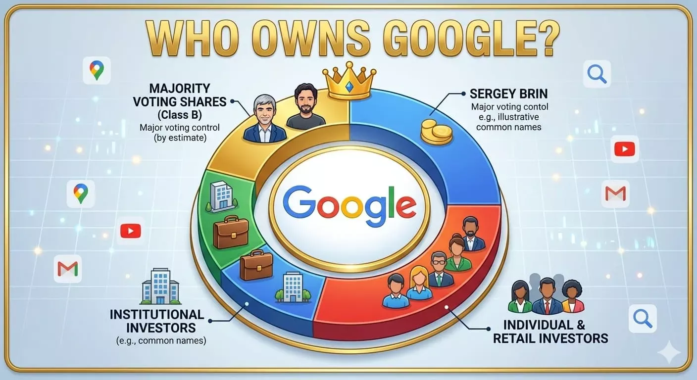 Who Owns Google, Google's Owner, Founders & CEO
