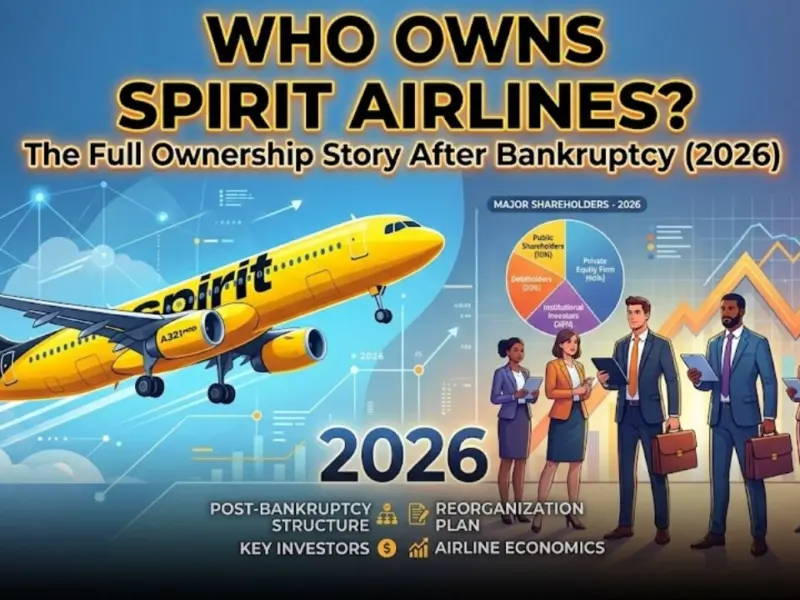 Who Owns Spirit Airlines? The Full Ownership Story After Bankruptcy (2026)