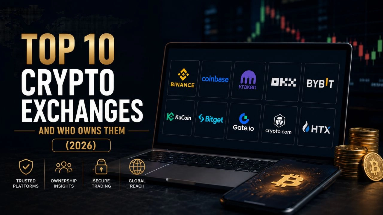 Top 10 Crypto Exchanges and Who Owns Them (2026)