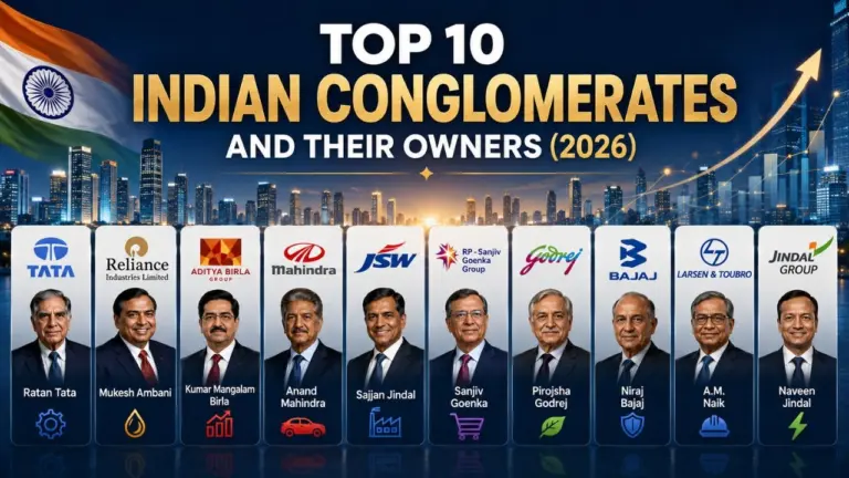 Top 10 Indian Conglomerates and Their Owners (2026)