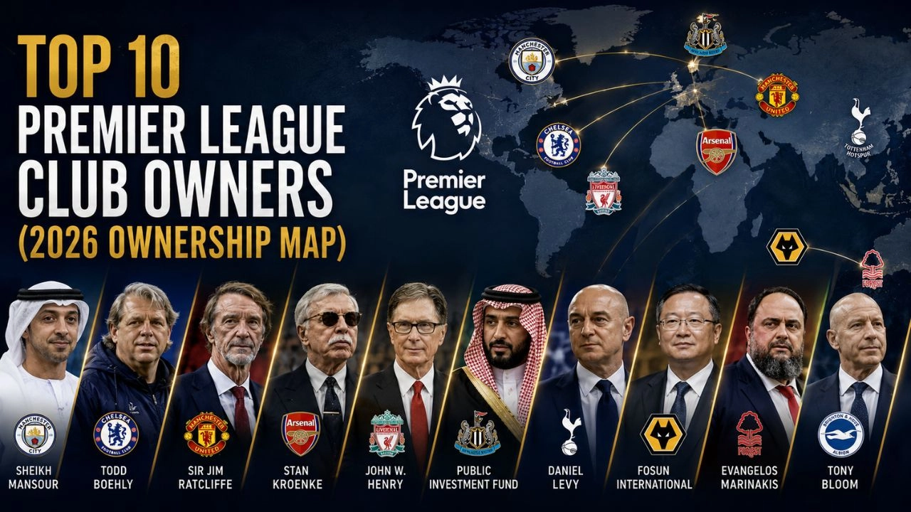 Top 10 Premier League Club Owners (2026 Ownership Map)