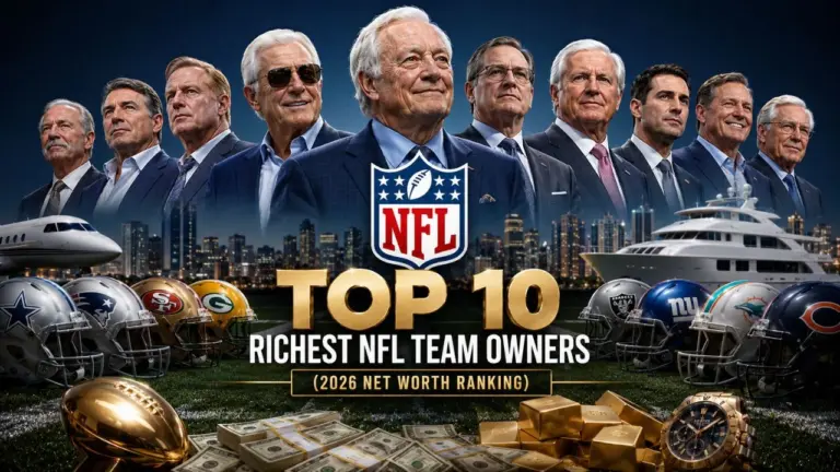 Top 10 Richest NFL Team Owners (2026 Net Worth Ranking)
