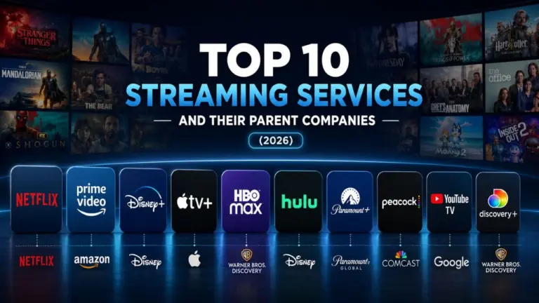 Top 10 Streaming Services and Their Parent Companies (2026)