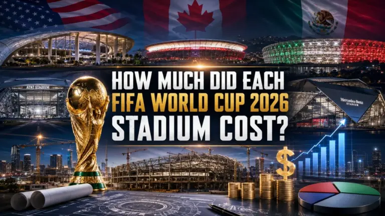 How Much Did Each FIFA World Cup 2026 Stadium Cost (Build Cost & Funding)