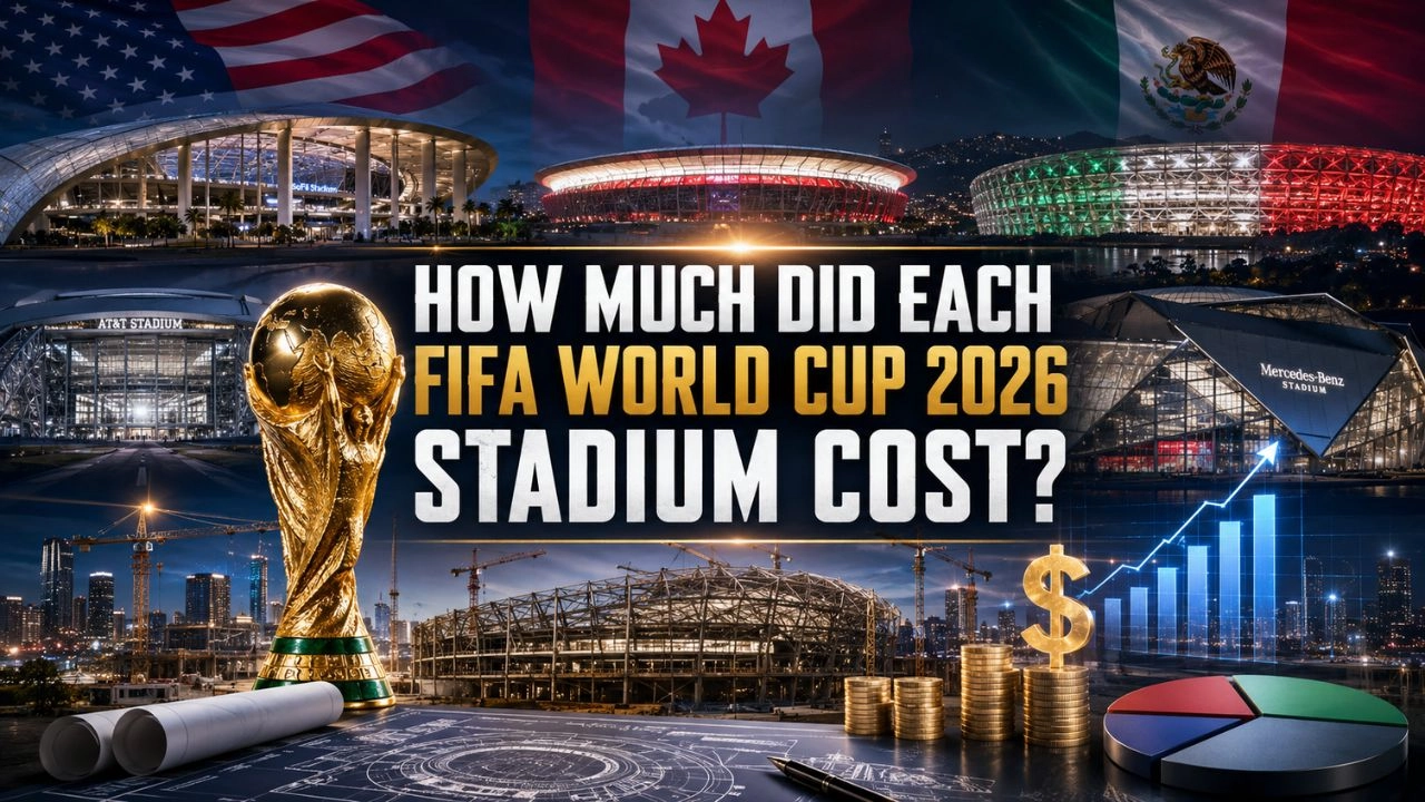 How Much Did Each FIFA World Cup 2026 Stadium Cost (Build Cost & Funding)