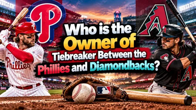 Who Owns the Tiebreaker Between the Phillies and Diamondbacks Full 2026 MLB Wild Card Story
